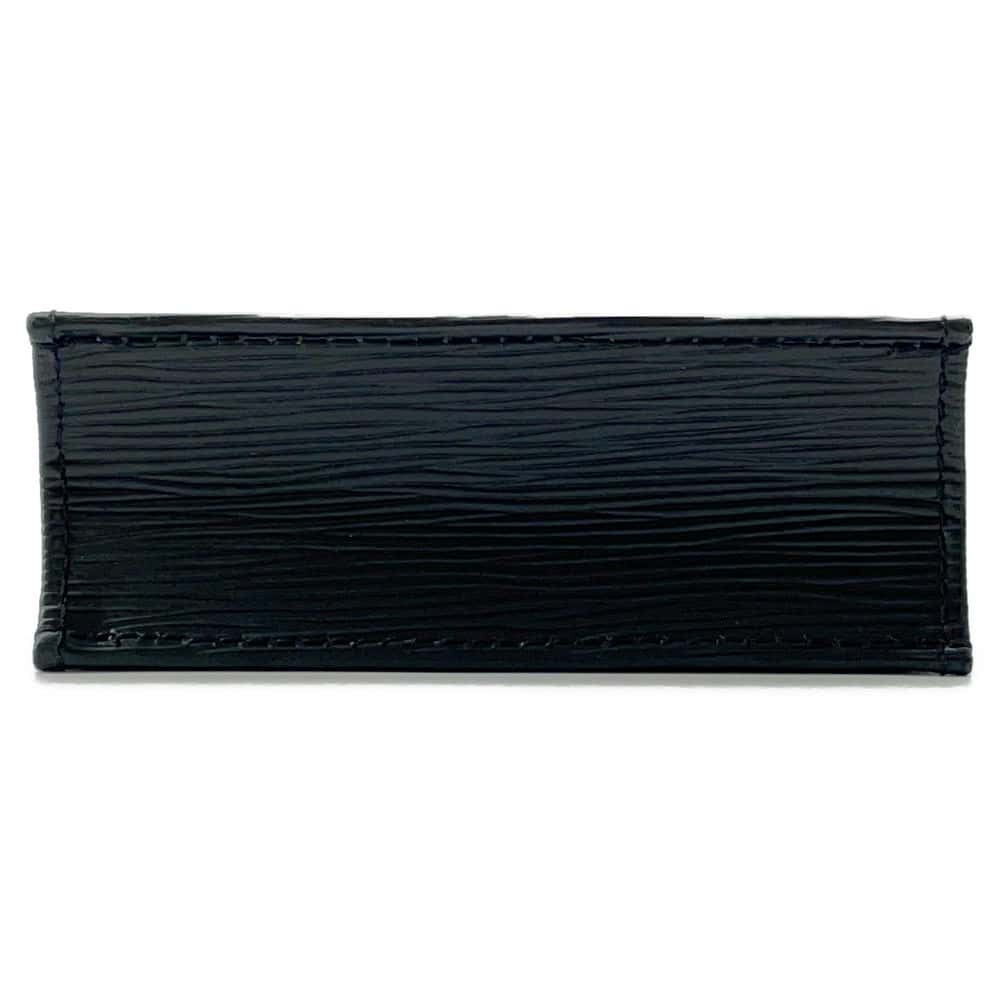 LOUIS VUITTON Petit Sac Plat Noir M69441 Epi Leather
