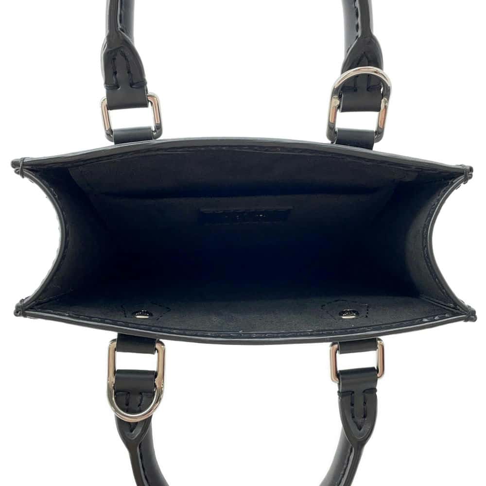 LOUIS VUITTON Petit Sac Plat Noir M69441 Epi Leather