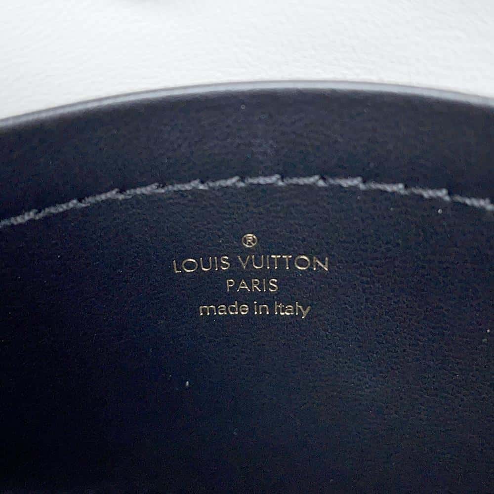 LOUIS VUITTON PICO GO-14 Maltage White/Noir M23762 Lamb Leather LV Twist