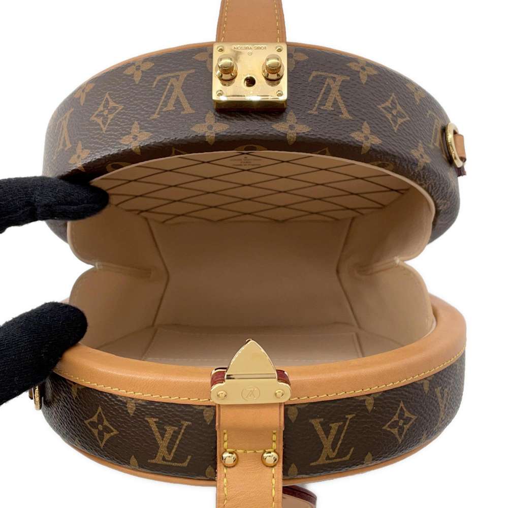LOUIS VUITTON Petit Boite Chapeau Beige M43514 Monogram
