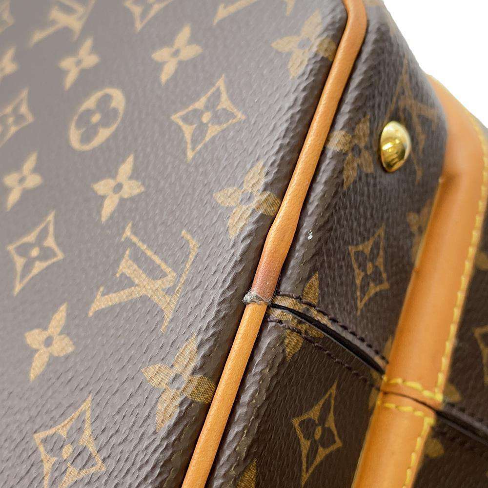 LOUIS VUITTON Petit Boite Chapeau Beige M43514 Monogram