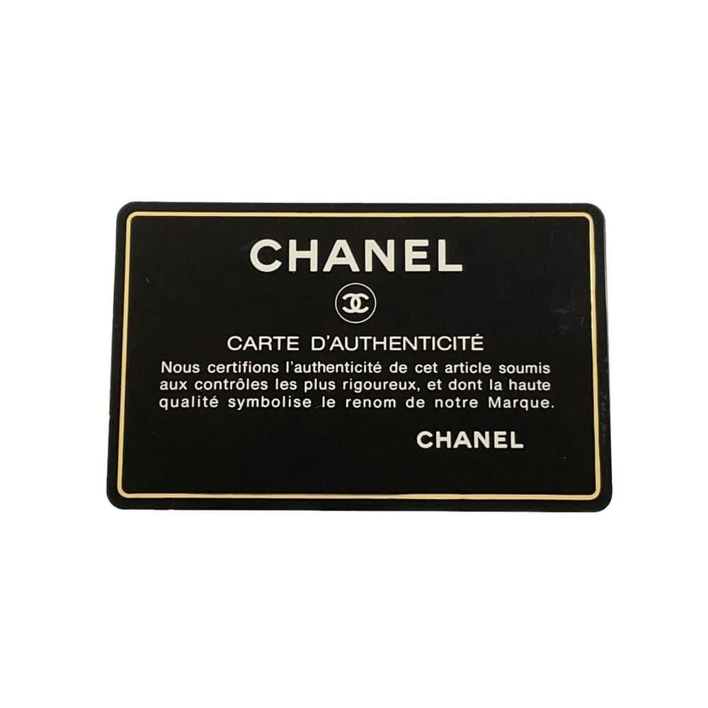 CHANEL Matelasse Double Face ChainShoulder Bag Black Lambskin Size 30