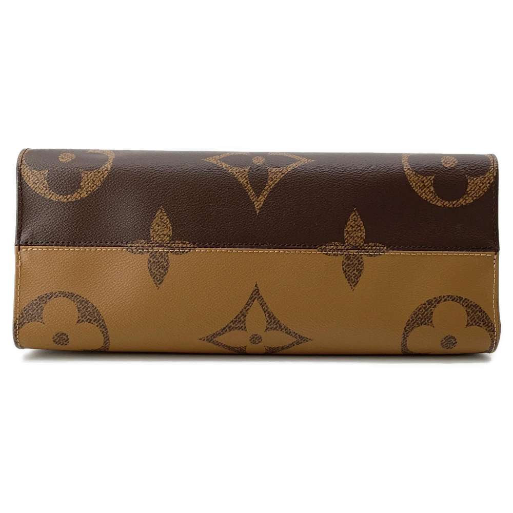 LOUIS VUITTON Onthego Red M45321 Monogram Monogram Reverse Canvas Monogram Giant Size MM