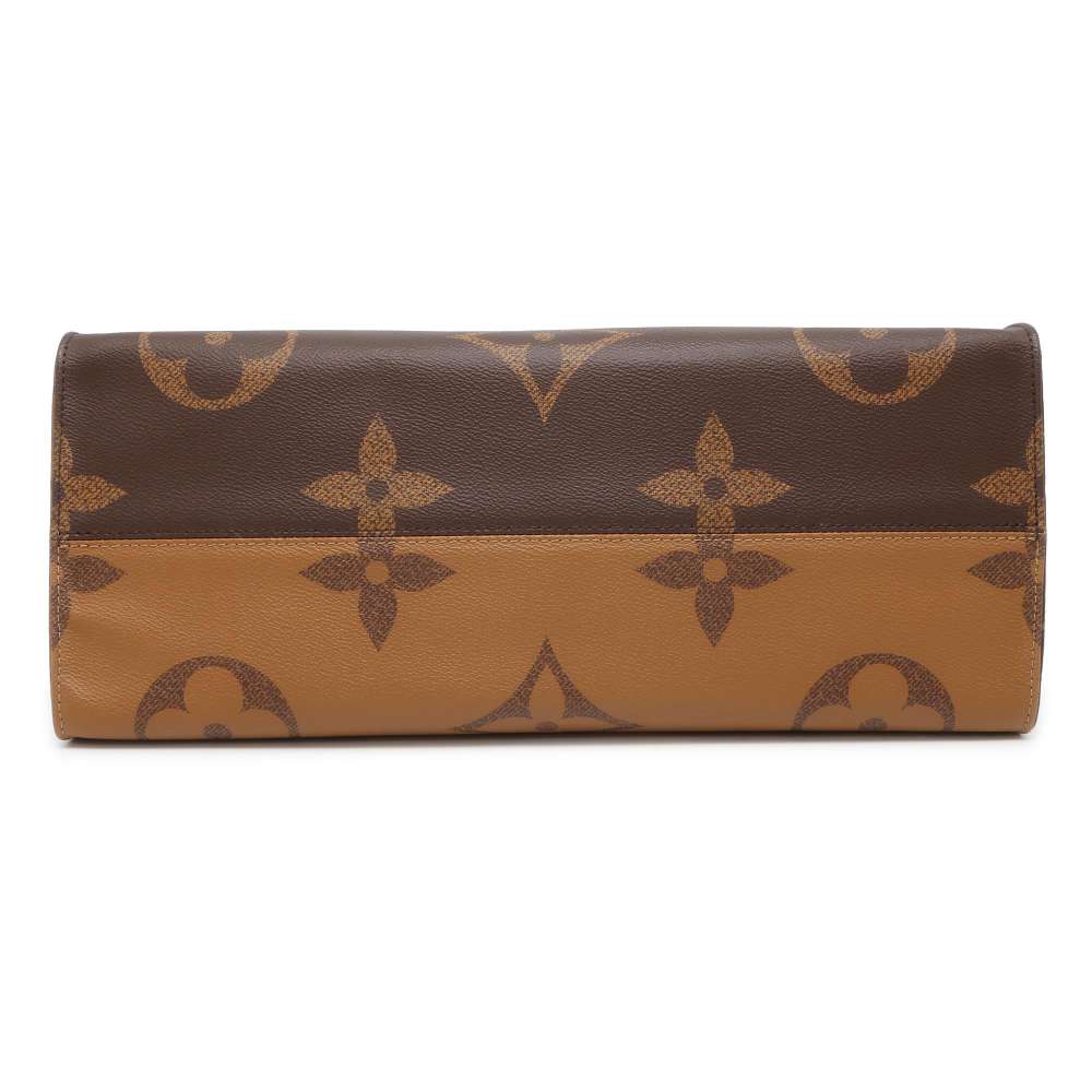 LOUIS VUITTON Onthego Red M45320 Monogram Monogram Reverse Canvas Monogram Giant Size GM