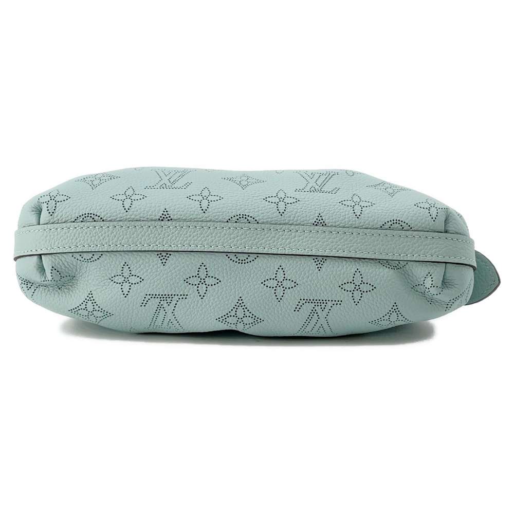 LOUIS VUITTON SCARA Mini Vert Lagoon M80094 Monogram Mahina