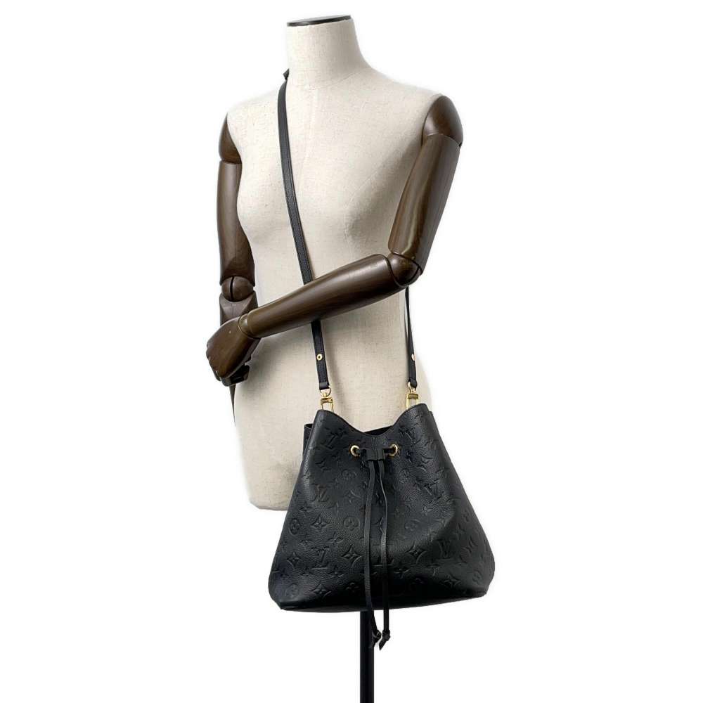 LOUIS VUITTON Neonoe Noir M45256 Monogram Empreinte Leather