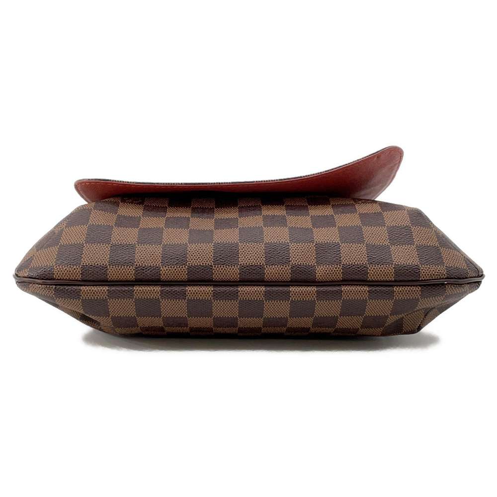 LOUIS VUITTON Muset Red N51302 Damier Ebene Canvas