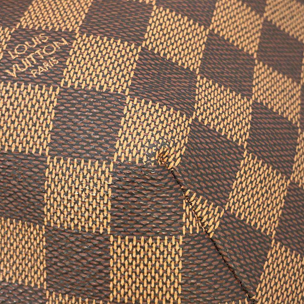 LOUIS VUITTON Muset Red N51302 Damier Ebene Canvas
