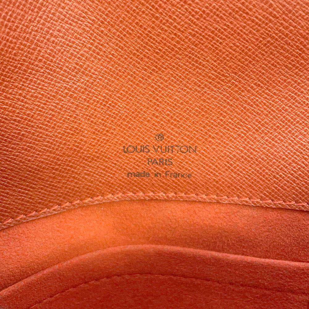 LOUIS VUITTON Muset Red N51302 Damier Ebene Canvas