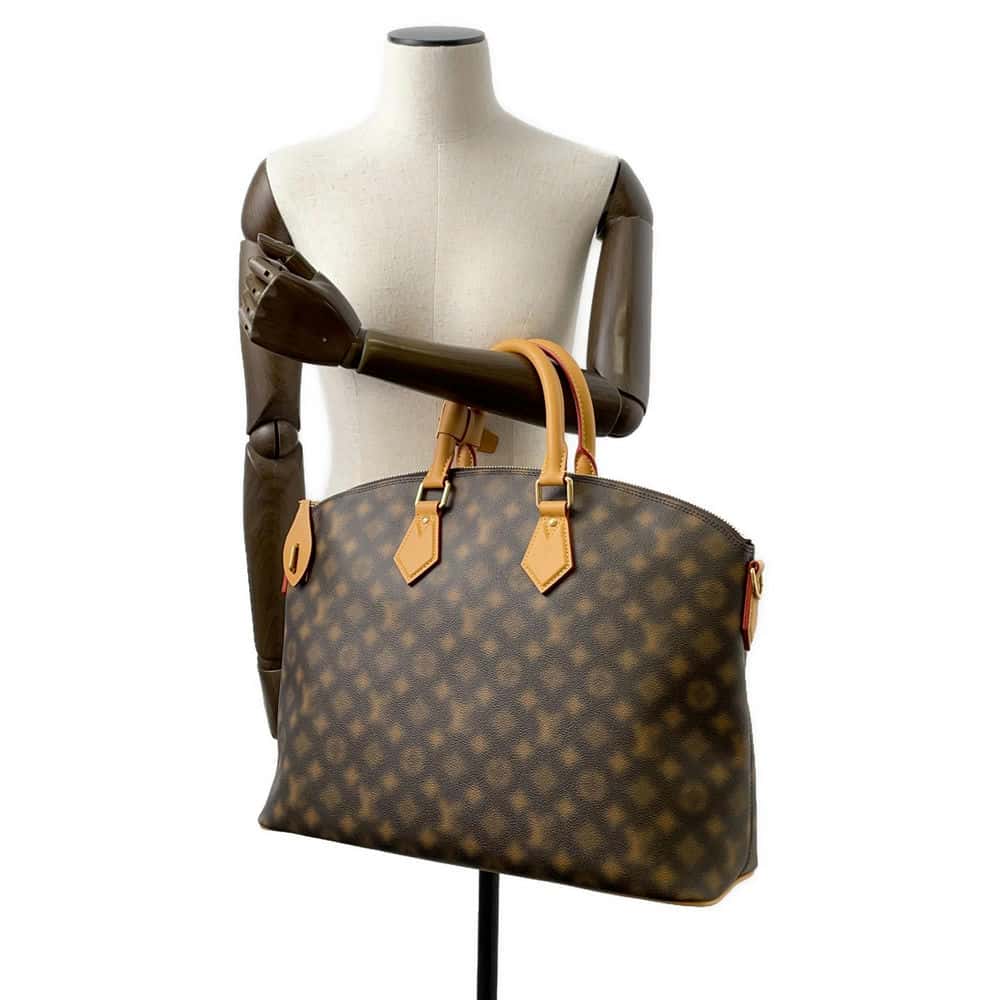 LOUIS VUITTON Neo Lock It Brown M46240 Monogram Size MM