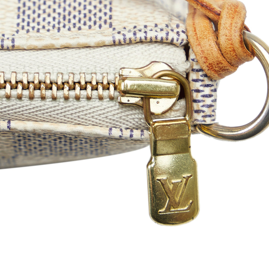 Louis Vuitton Pochette Accessoires Damier Azur Canvas