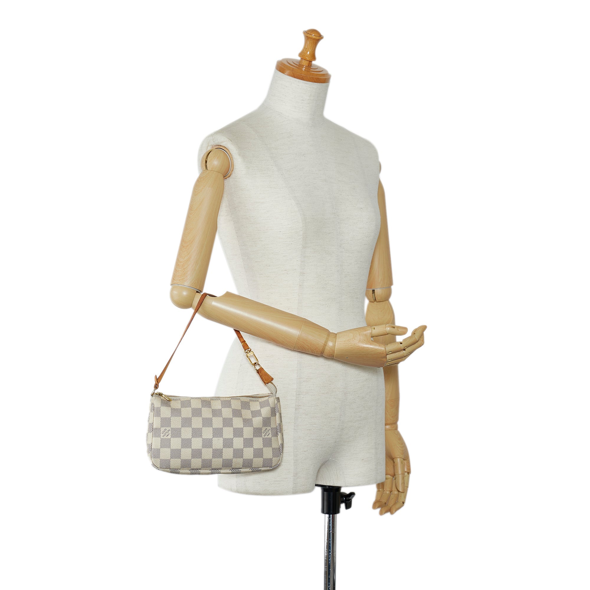 Louis Vuitton Pochette Accessoires Damier Azur Canvas