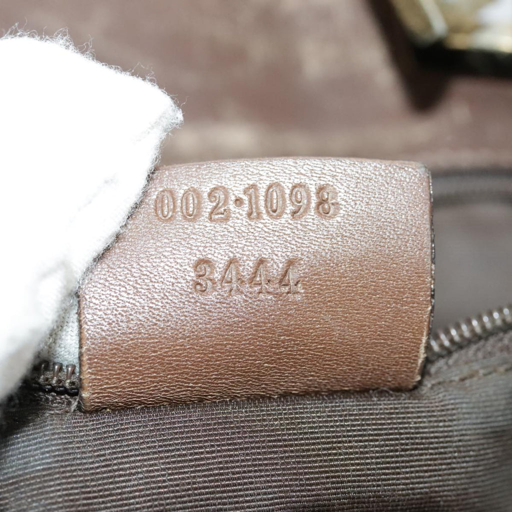 GUCCI GG Canvas Tote Bag Beige Gold 002 1098 3444 97723