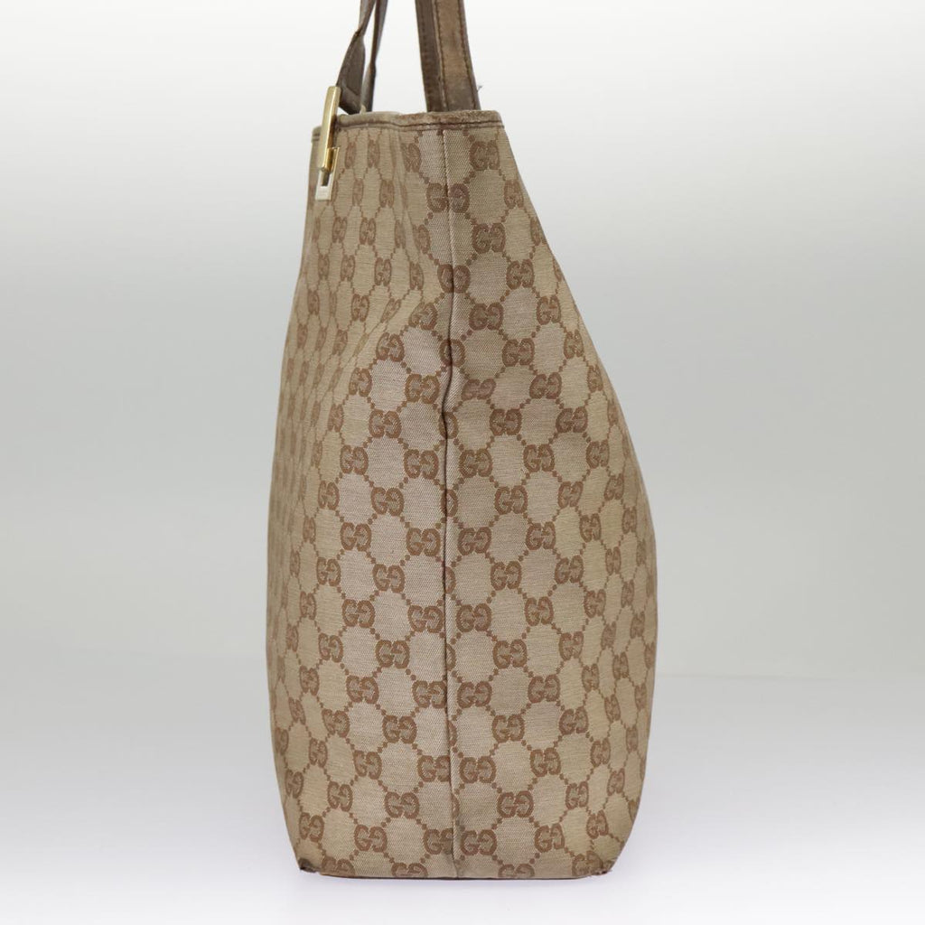 GUCCI GG Canvas Tote Bag Beige Gold 002 1098 3444 97723