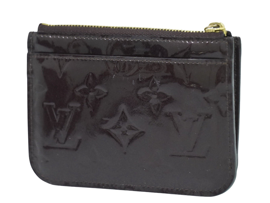 Louis Vuitton Pochette Clés  Patent Leather Wallet