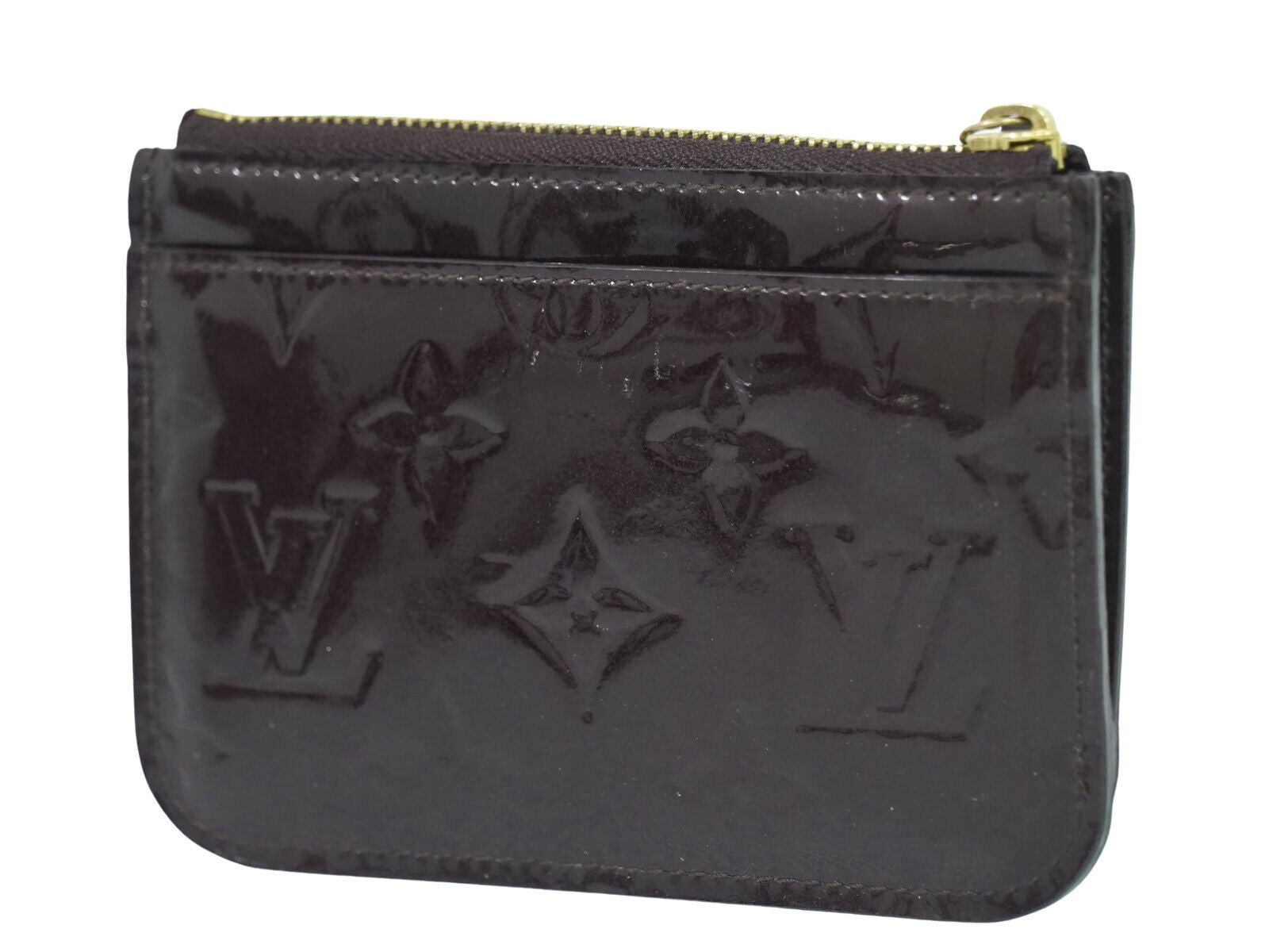 Louis Vuitton Pochette Clés  Patent Leather Wallet