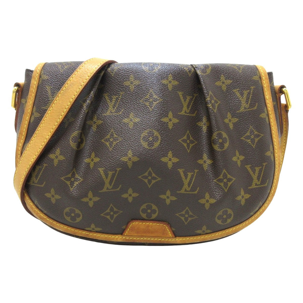 Louis Vuitton Ménilmontant  Canvas Shoulder Bag ()