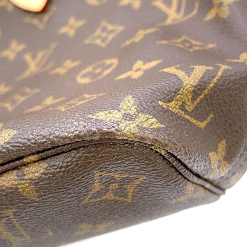 LOUIS VUITTON Neverfull Beige M40155 Monogram Size PM