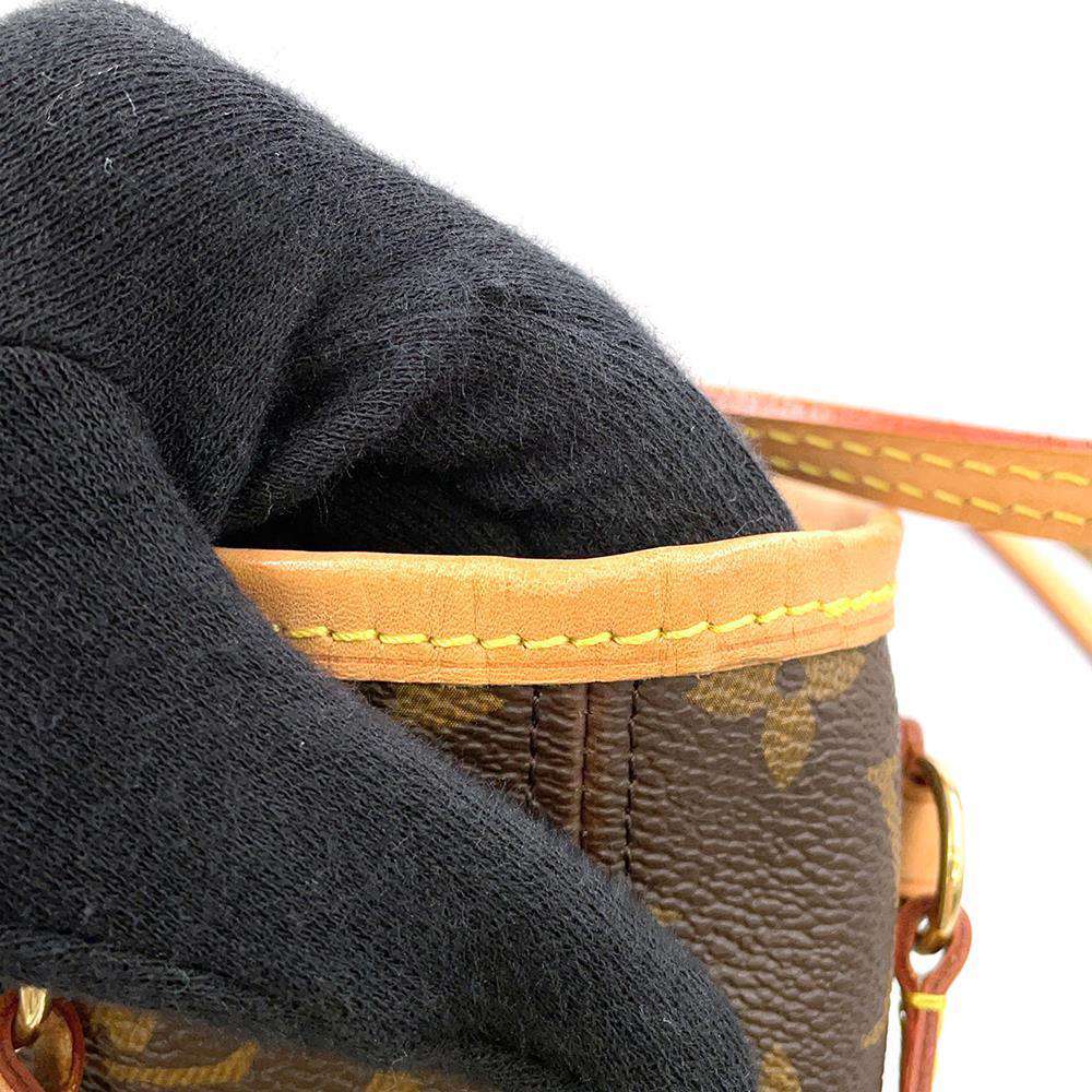 LOUIS VUITTON Neverfull Beige M40155 Monogram Size PM