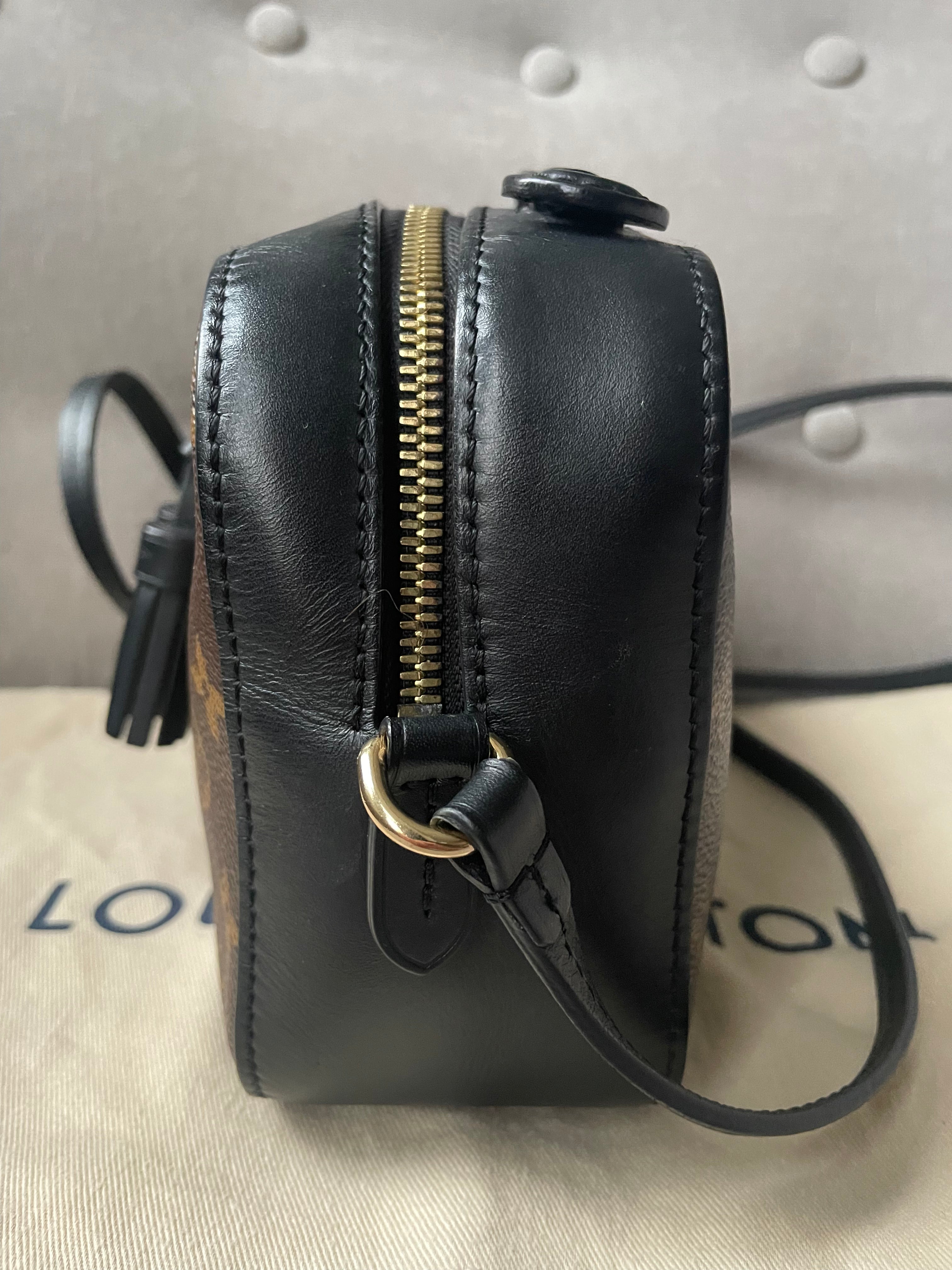 Louis Vuitton Saintonge Black and Monogram