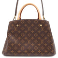 LOUIS VUITTON Montaigne Brown M41056 Monogram Size MM