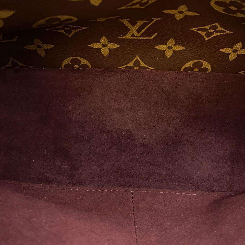 LOUIS VUITTON Montaigne Brown M41056 Monogram Size MM