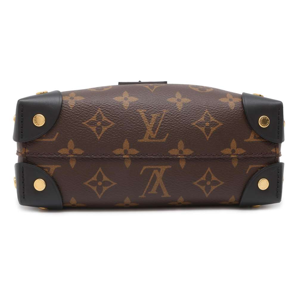 LOUIS VUITTON Petite Malle Souple Noir M45571 Monogram