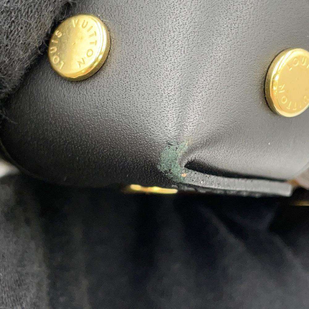 LOUIS VUITTON Petite Malle Souple Noir M45571 Monogram