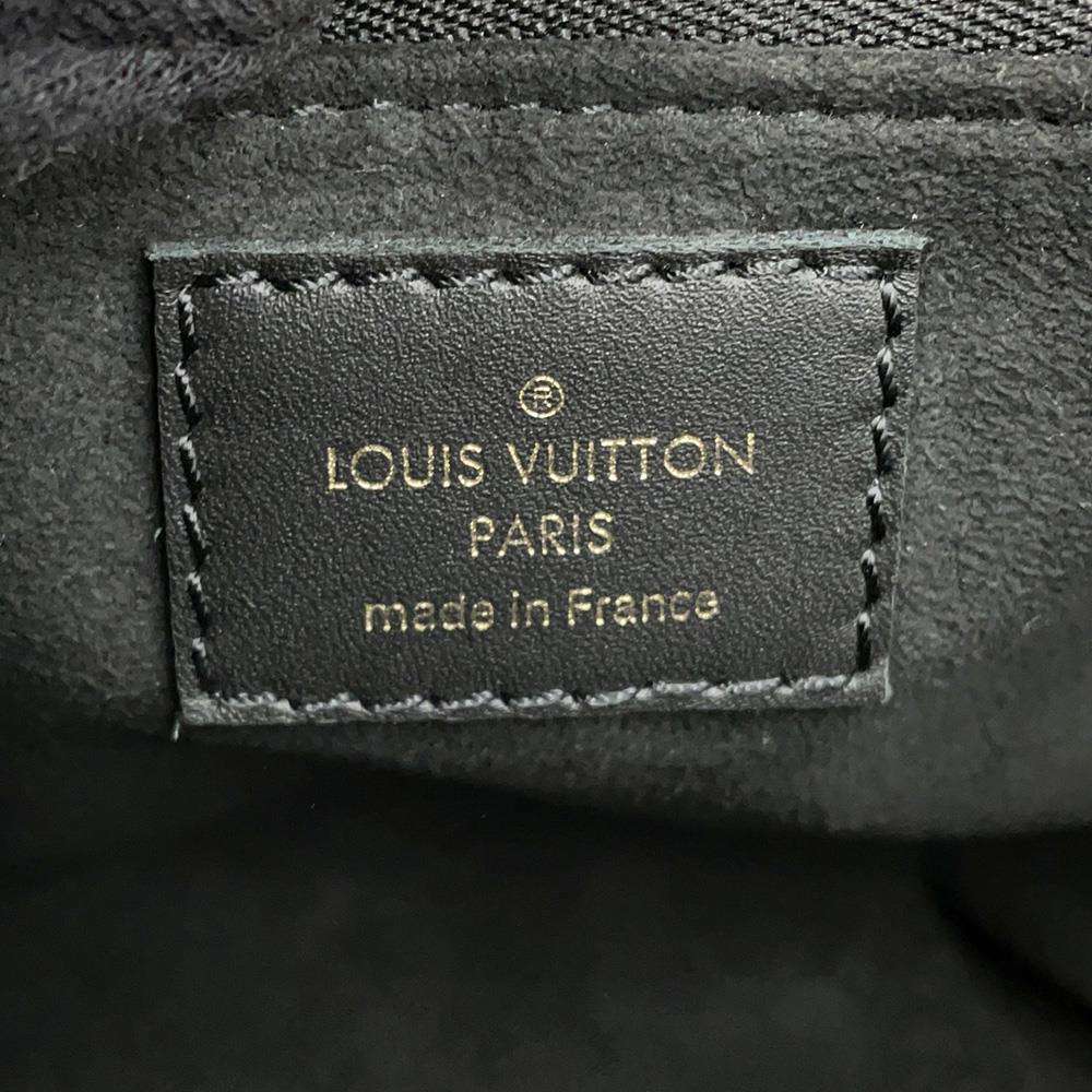 LOUIS VUITTON Petite Malle Souple Noir M45571 Monogram