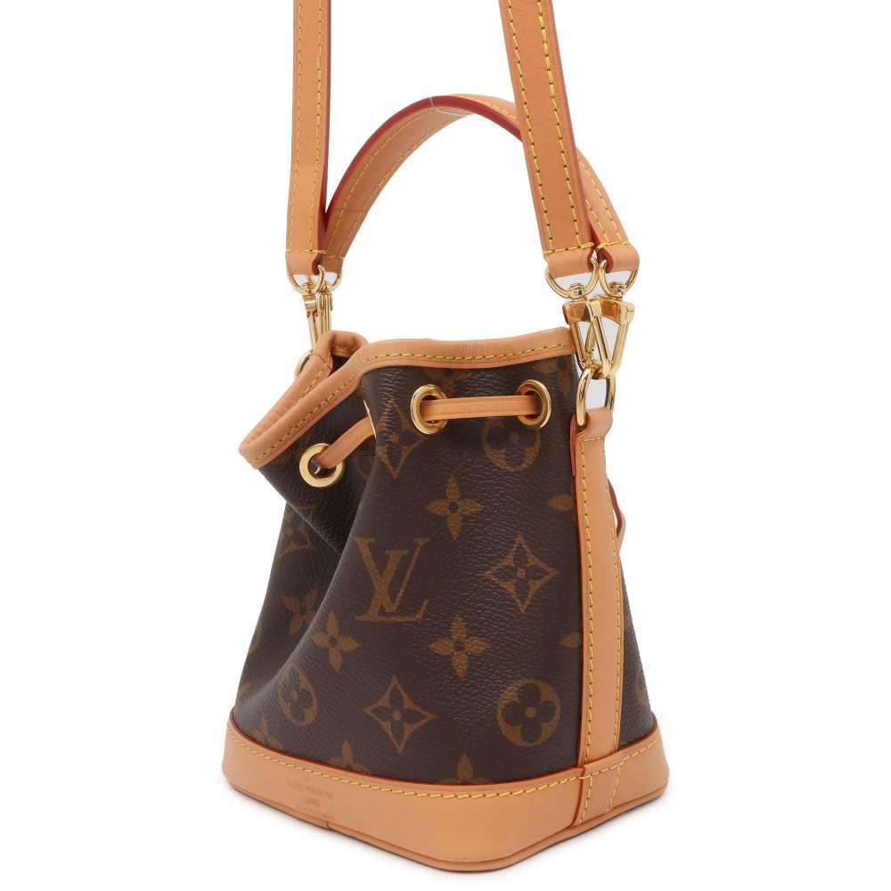 LOUIS VUITTON Nano Noe Brown M81266 Monogram