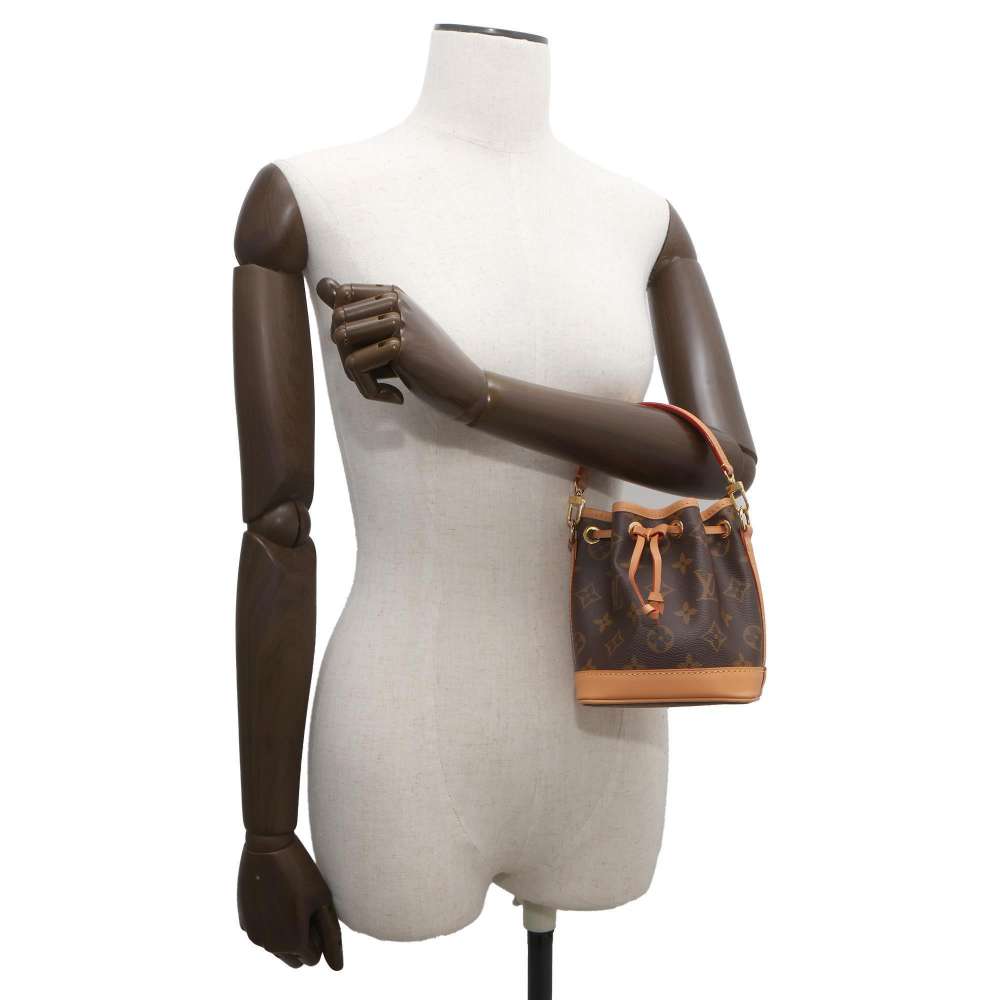 LOUIS VUITTON Nano Noe Brown M81266 Monogram