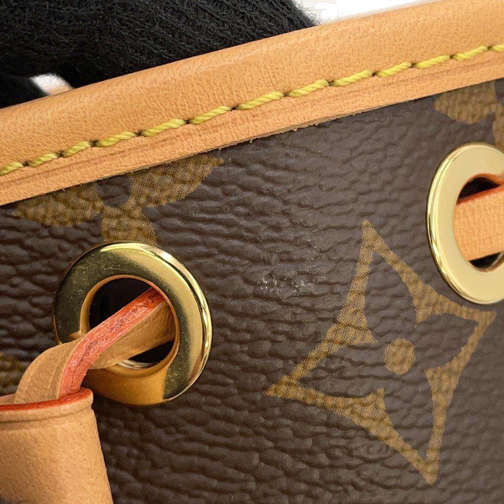 LOUIS VUITTON Nano Noe Brown M81266 Monogram