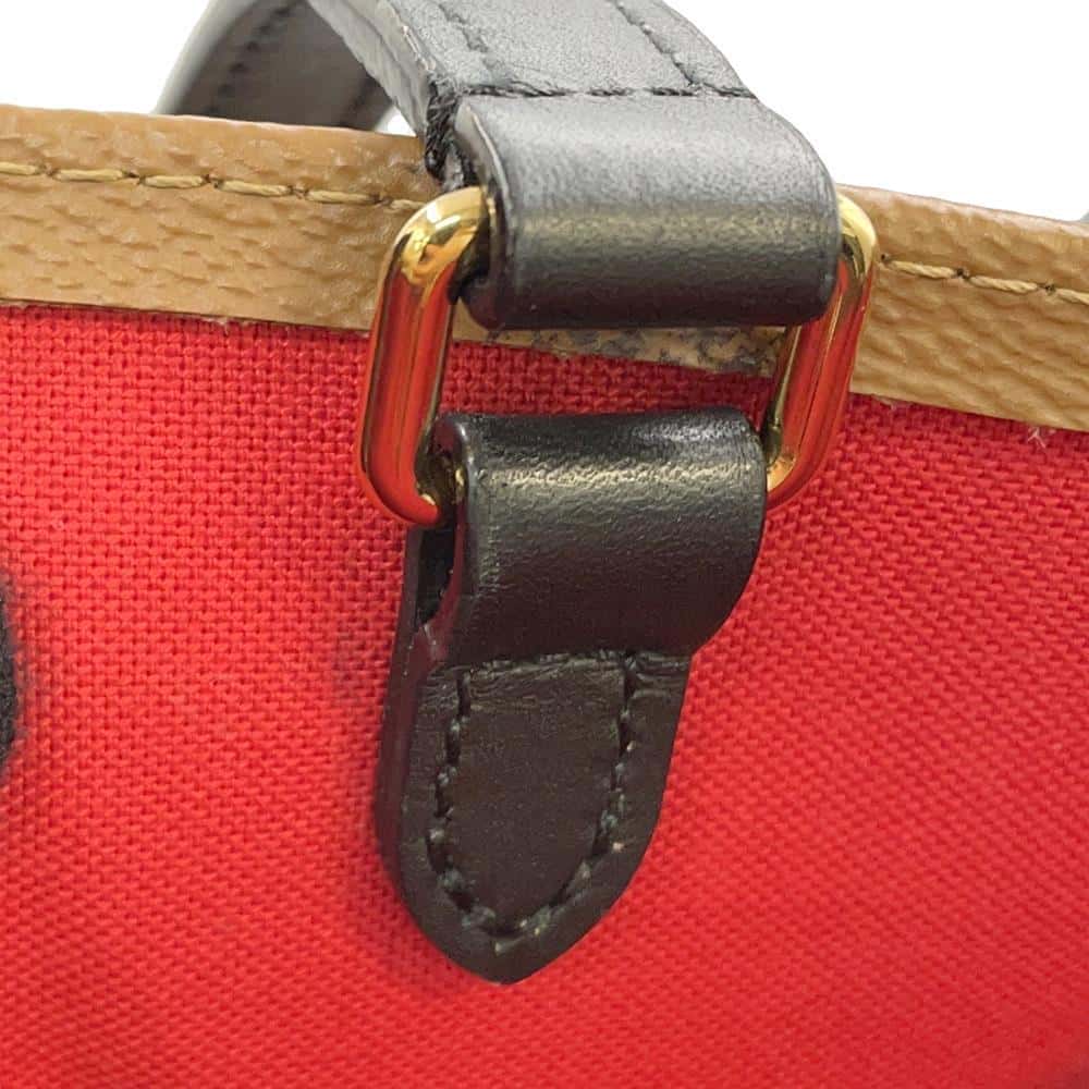 LOUIS VUITTON Onthego Red M45320 Monogram Monogram Reverse Canvas Monogram Giant Size GM