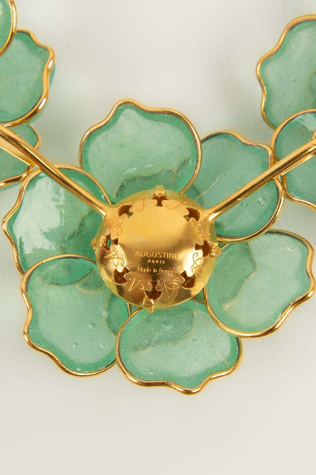 Collier vert Augustine
