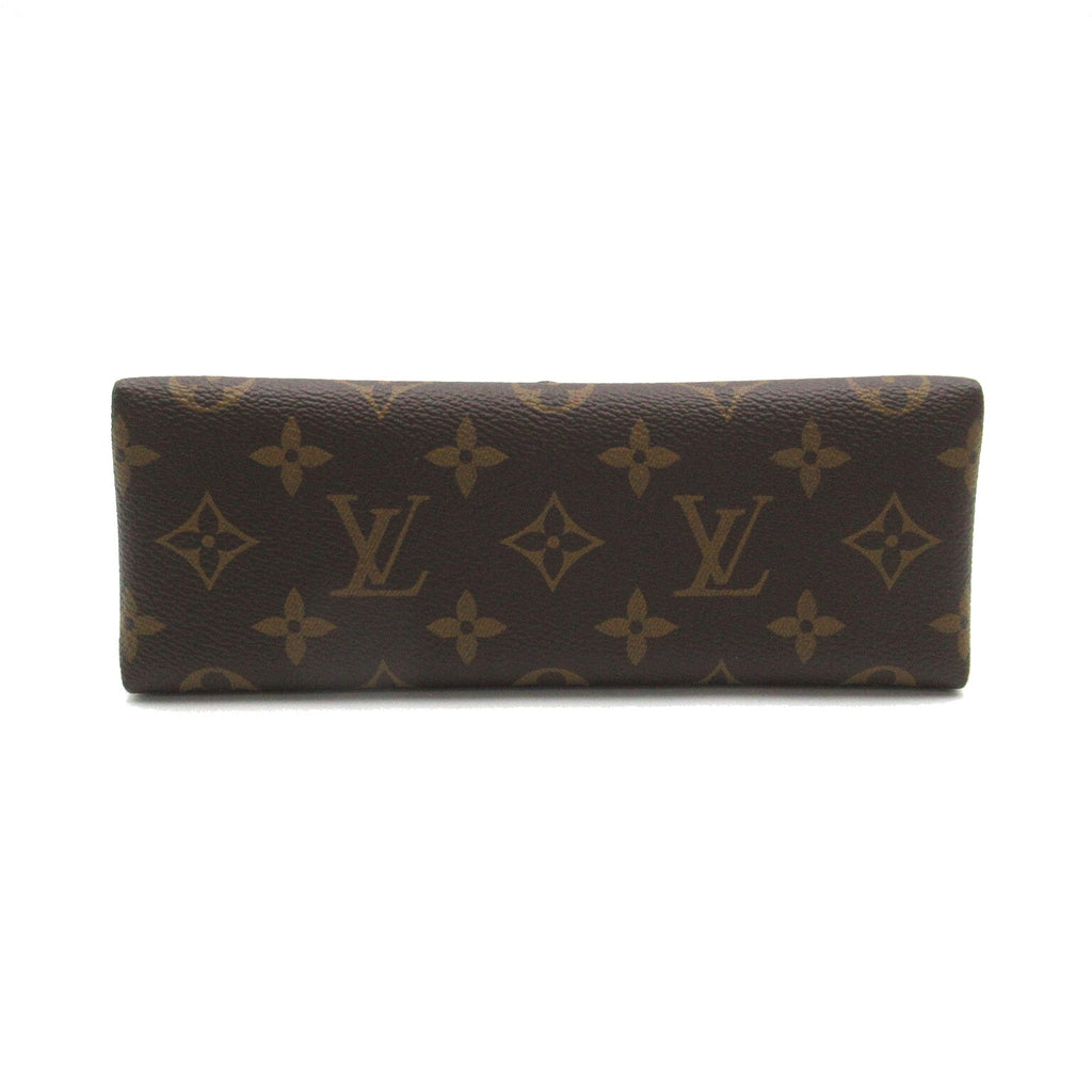 Louis Vuitton LOUIS VUITTON Locky BB Shoulder Bag PVC Coated Canvas Monogram  Brown/Pink M44080