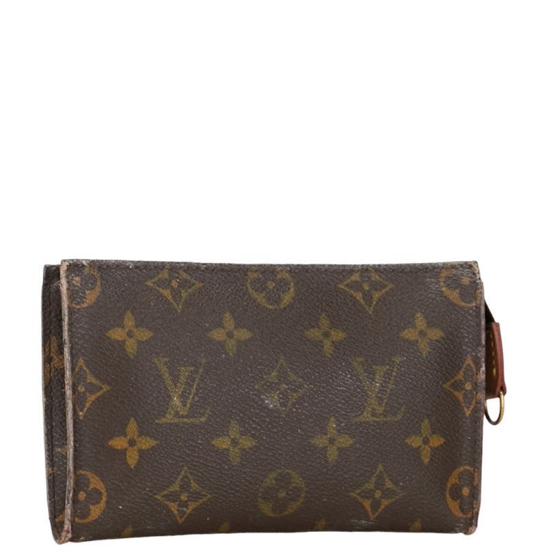 Louis Vuitton Monogram Bucket PM Pouch M42238 Brown PVC  Louis Vuitton