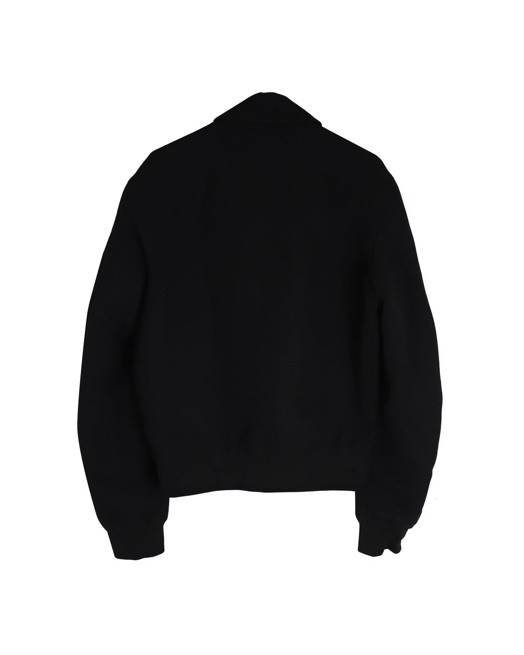 Dior Zipped Jacket in Black Virgin Wool
