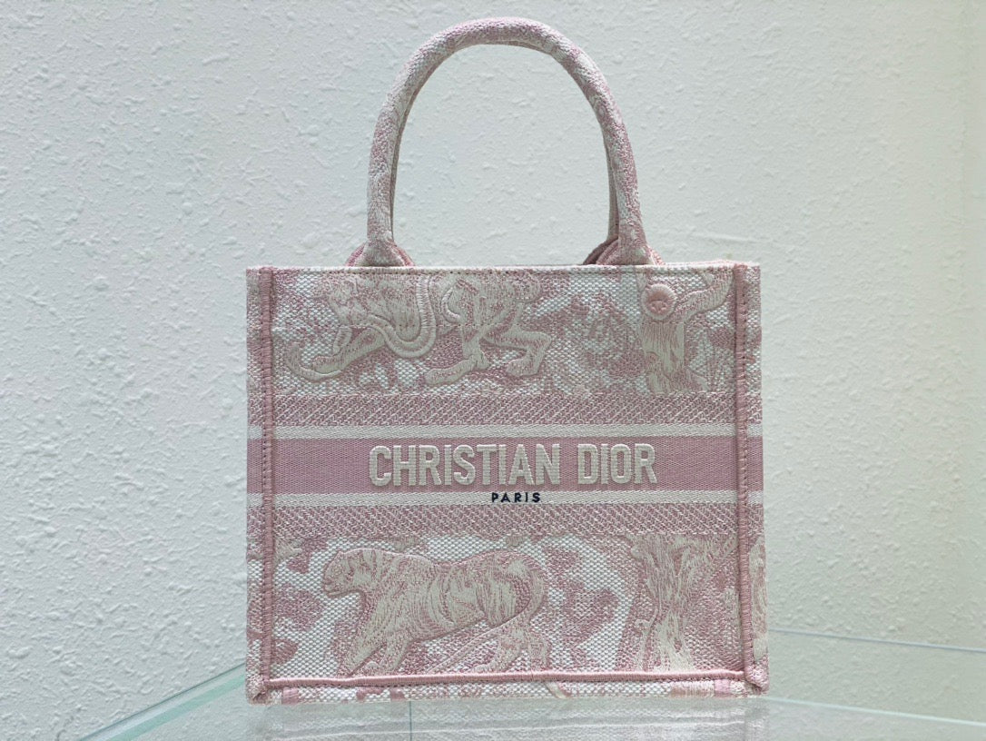 GLAMI Small Book Tote Pink, For Women, WomenÃ¢â‚¬â„¢s Handbags 26.5cm/10.5in CD