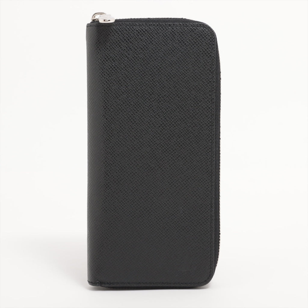 Louis Vuitton Taiga Zippie Wallet Vertical M30503 Noneir Round Zip Wallet