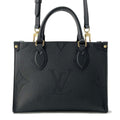 LOUIS VUITTON Onthego Noir M45653 Monogram Empreinte Leather Size PM