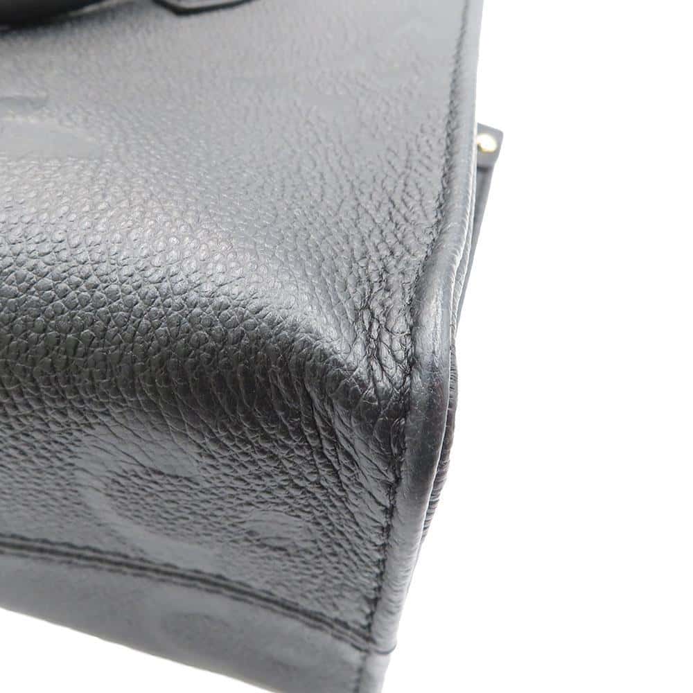 LOUIS VUITTON Onthego Noir M45653 Monogram Empreinte Leather Size PM
