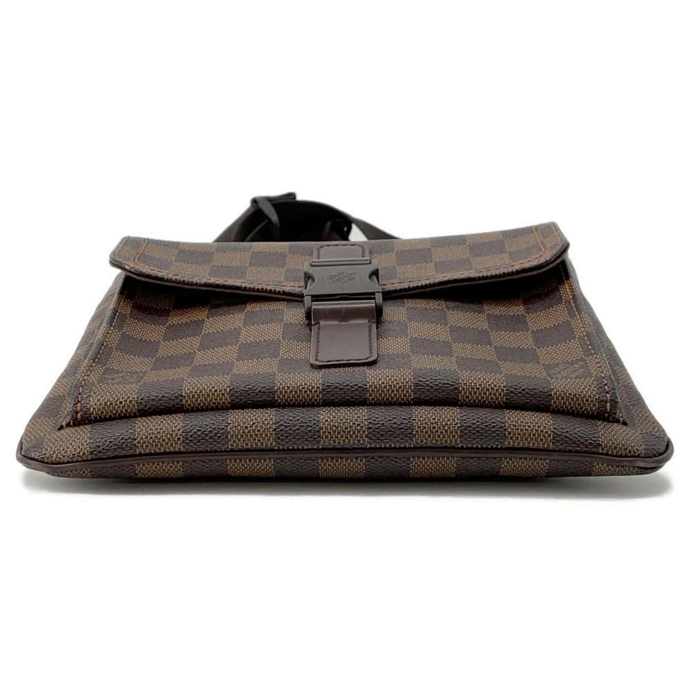 LOUIS VUITTON Pochette Melvile Brown N51127 Damier Ebene Canvas