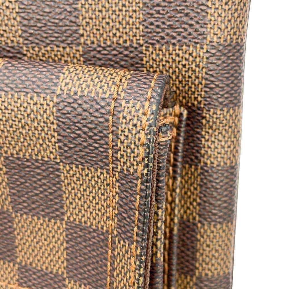 LOUIS VUITTON Pochette Melvile Brown N51127 Damier Ebene Canvas