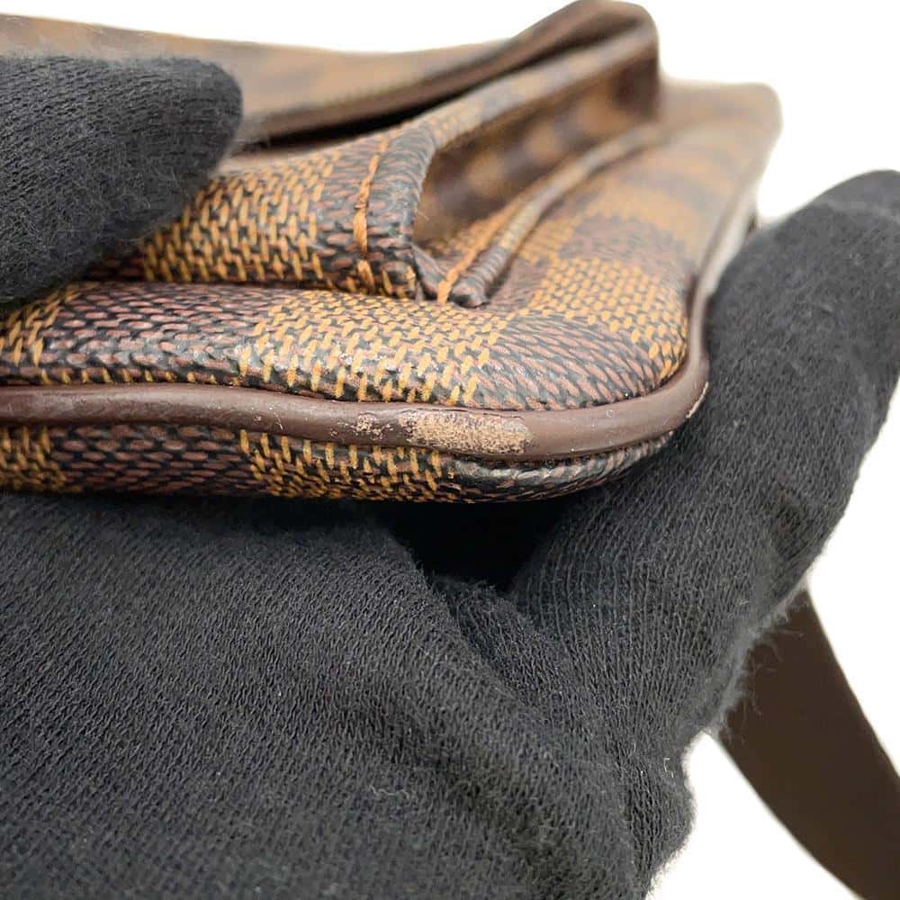 LOUIS VUITTON Pochette Melvile Brown N51127 Damier Ebene Canvas