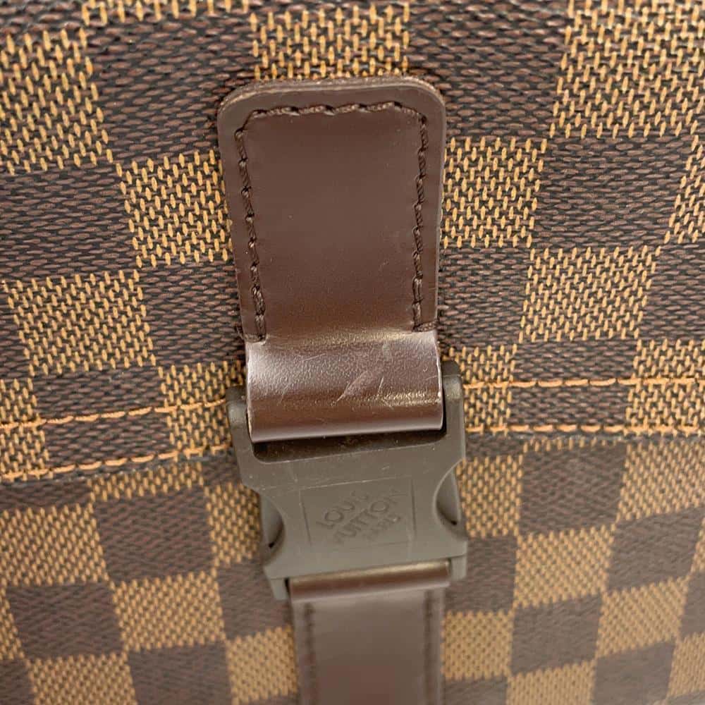 LOUIS VUITTON Pochette Melvile Brown N51127 Damier Ebene Canvas