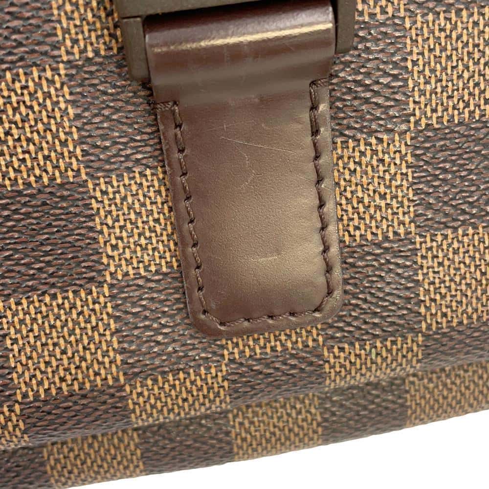 LOUIS VUITTON Pochette Melvile Brown N51127 Damier Ebene Canvas
