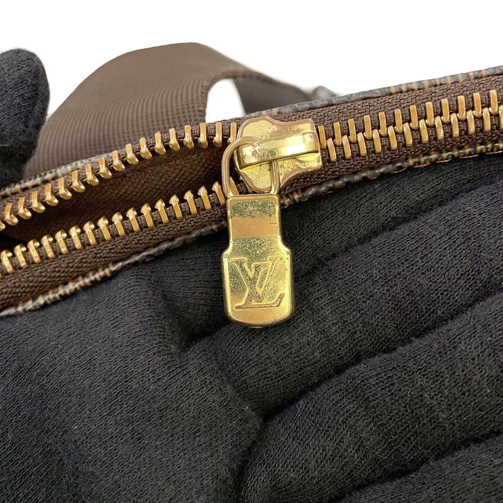 LOUIS VUITTON Pochette Melvile Brown N51127 Damier Ebene Canvas