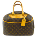 Louis Vuitton Douville Handbag Monogram Brown G  Leather Canvas