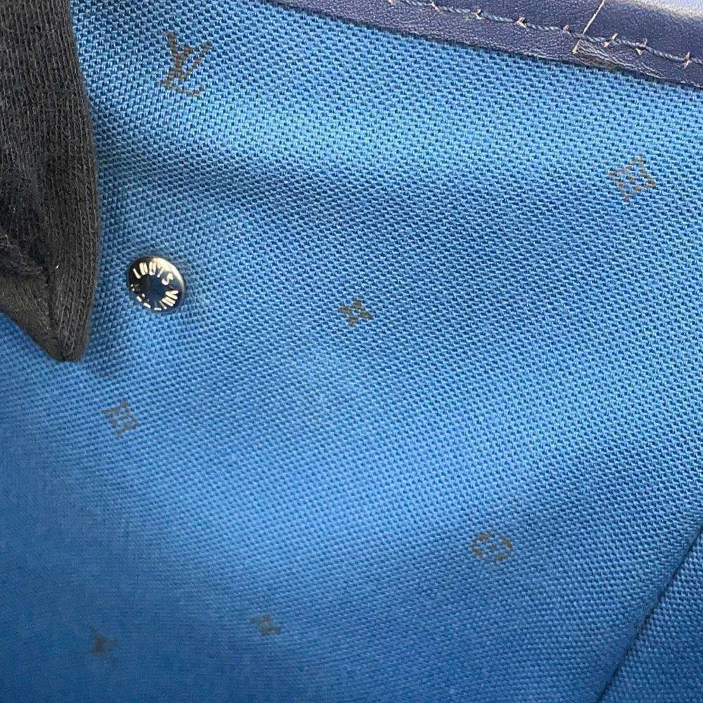 LOUIS VUITTON Neverfull Blue M45128 Monogram・Canvas LV Escale Size MM