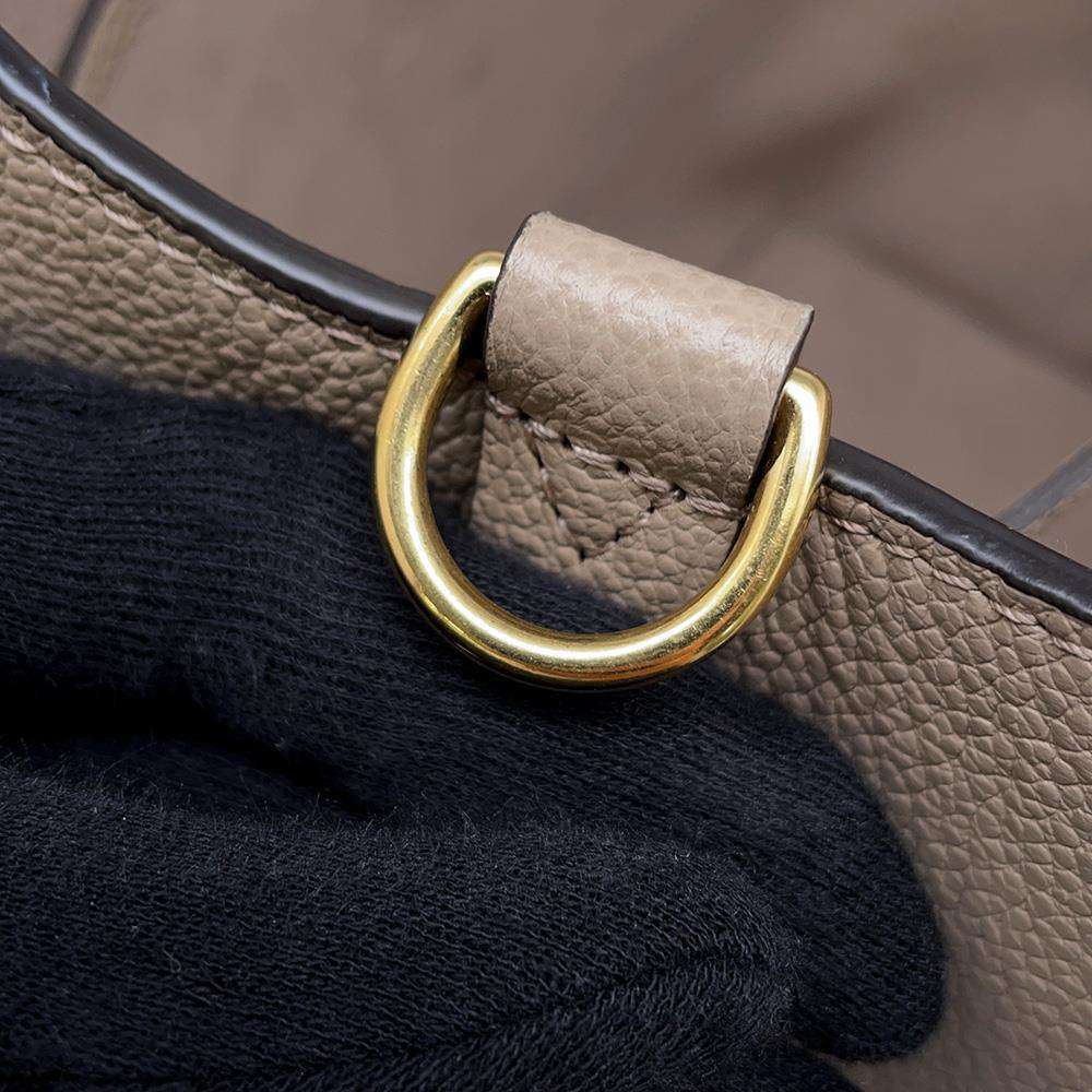 LOUIS VUITTON Neo Noe Tourterelle/Claim M45555 Monogram Empreinte Leather Size MM